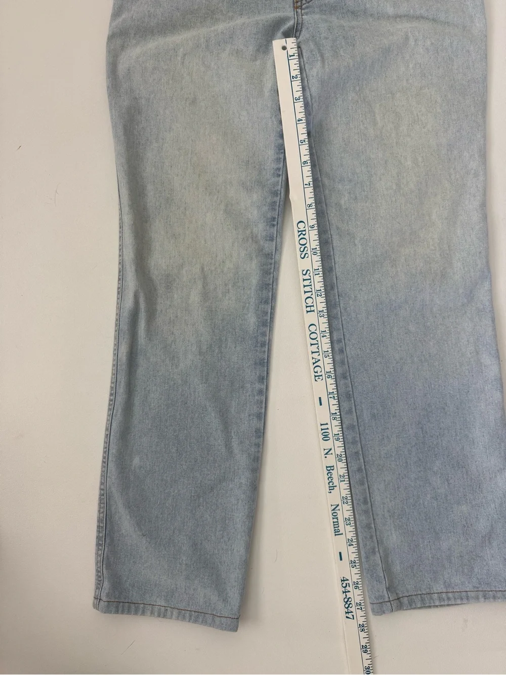 Vintage Moschino Jeans Italy Size 29 Light Wash Straight Leg Heart Peace Y2K 90s